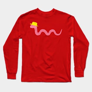 Wiggly Western Worm Long Sleeve T-Shirt